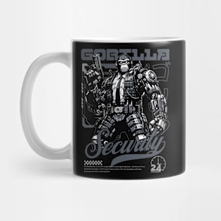 Gorilla Security Sci-fi Job Future Mecha Animals Robot Mug